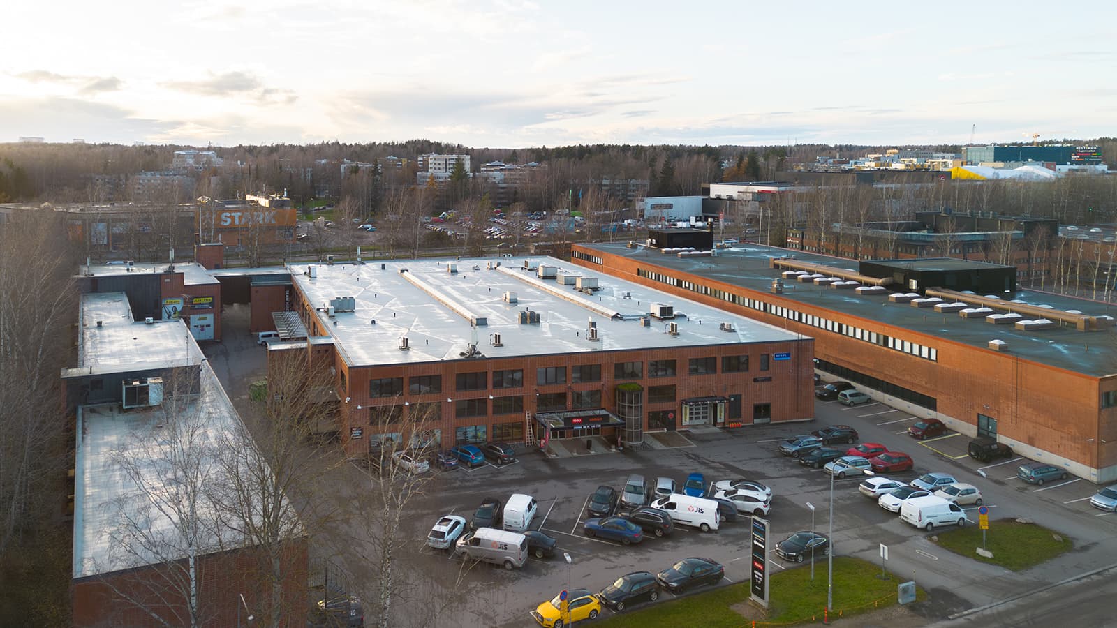 Ilmakuva Konalankulmasta — Ruosilankuja 3, Helsinki